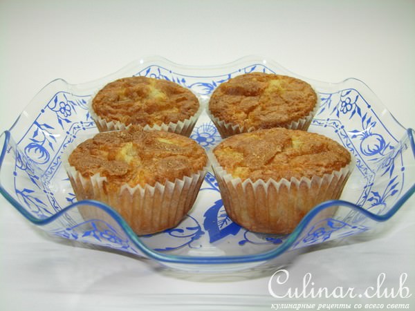 Яблочные маффины a la "Bratapfel"