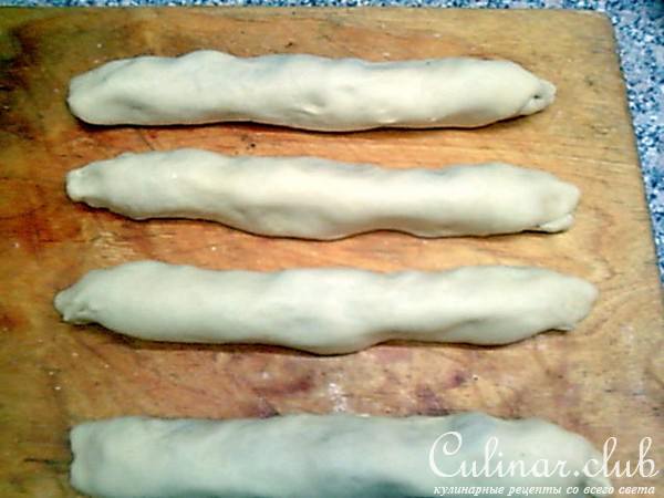 Булочки узелочки с начинкой
