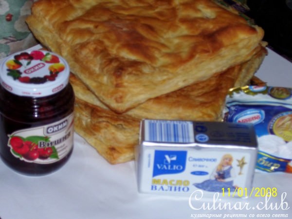 Слоеные пирожные