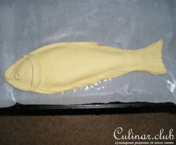 Пирог рыбный (старорусские пироги)