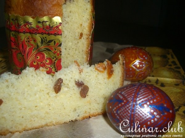 Кулич Пасхальный от М.Хмелевской(старинный рецепт)