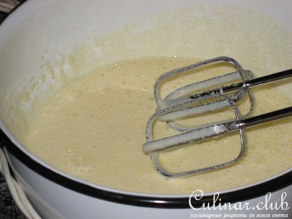 Кекс с черникой и маком