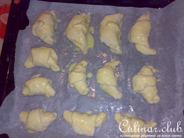 Рогалики с шоколадом