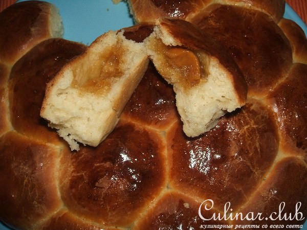булочки с карамелью