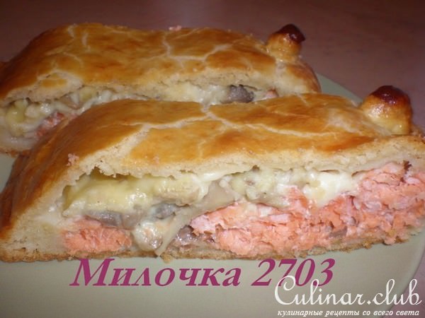 Рыбный пирог «КРАБ»
