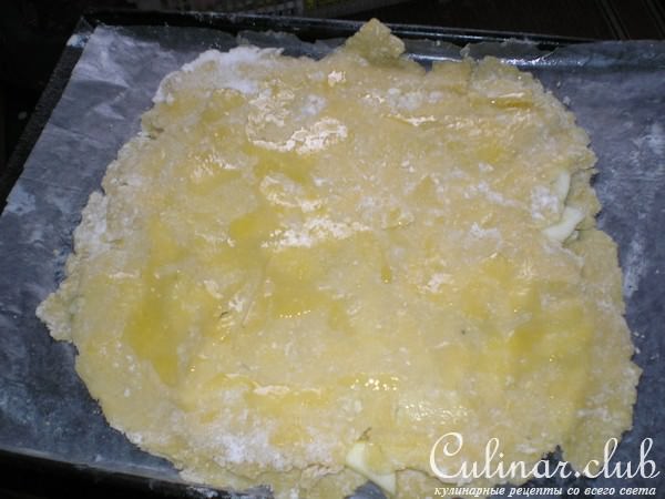 Воздушное яблочное печенье