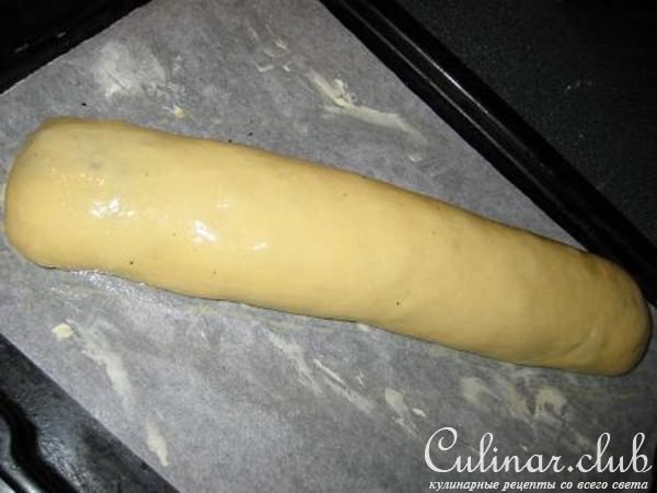 маковый рулет с изюмом