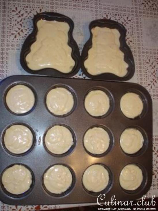 маффины "Снежинки"