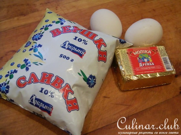 Флан с грибами и луком
