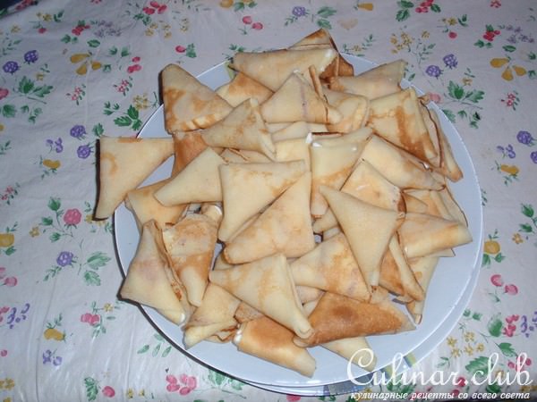 треугольнички с начинкой