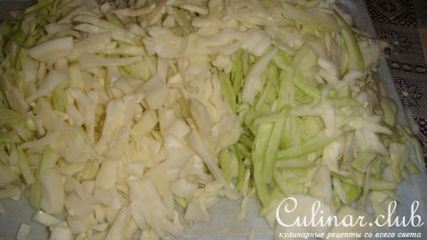 Жареные пирожки с капустой