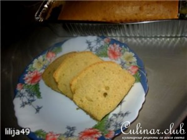 Банановый кекс