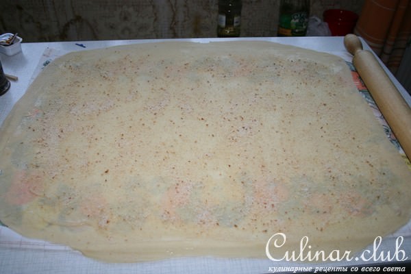 Штрудель с капустой