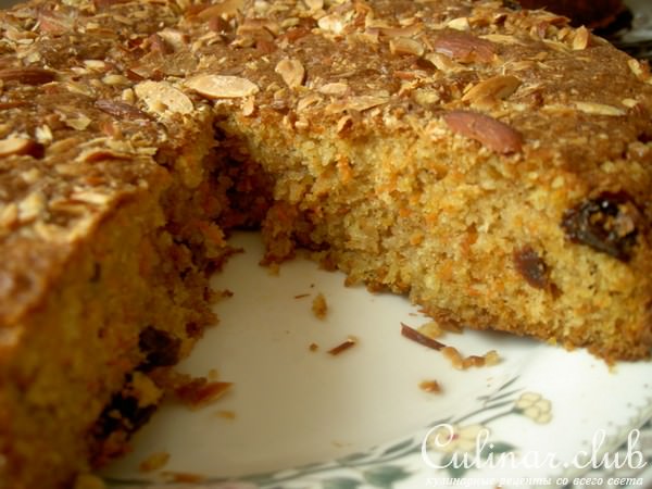 Морковный кекс