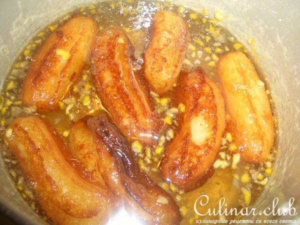 Заварные палочки в лимонном сиропе (тулумбы)