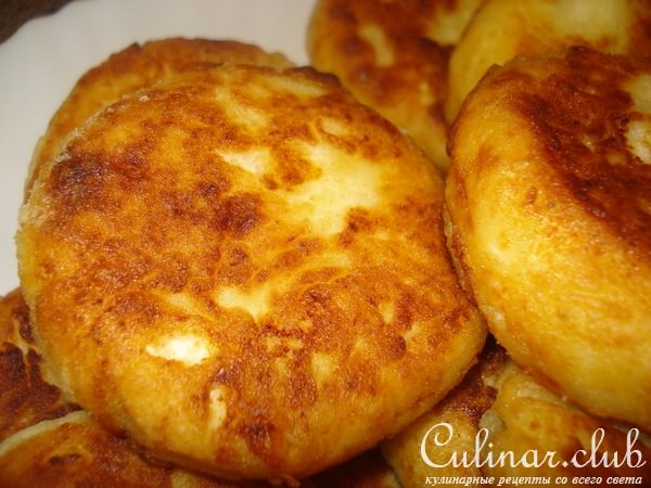 сырники с бананами