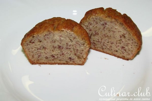 Банановые маффины (самые любимые)