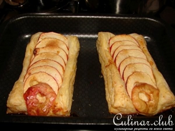 Яблочные "саночки"