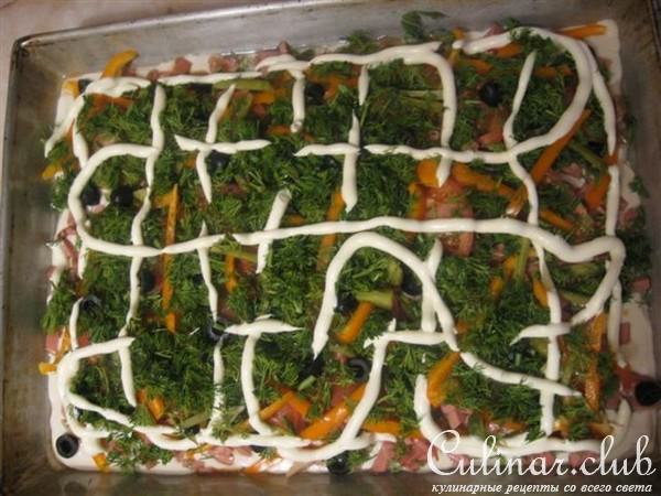 Пицца домашняя (вариант)