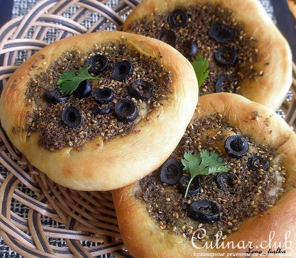 ЛЕПЕШКИ С ЗАТАРОМ