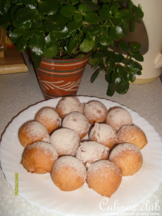 Колобки с корицей.