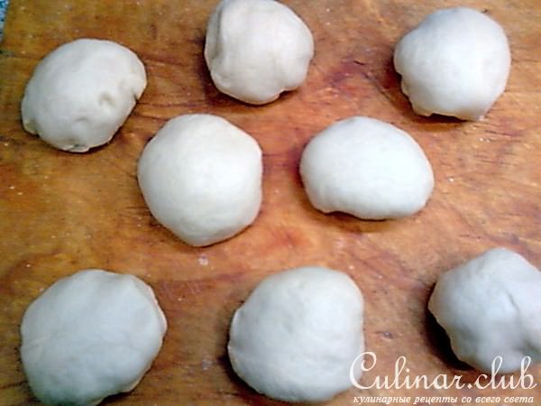 Булочки узелочки с начинкой