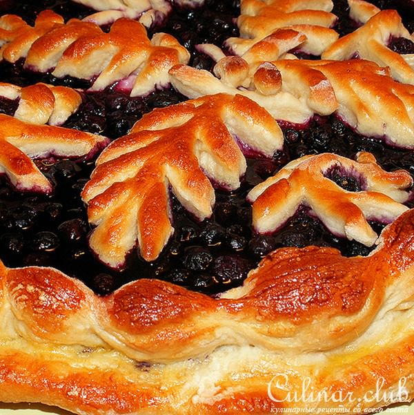 ВАТРУШКИ И ПИРОГ С ЧЕРНИКОЙ
