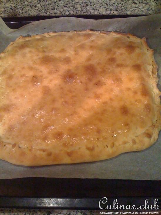 Пирог с капустой (пресный)