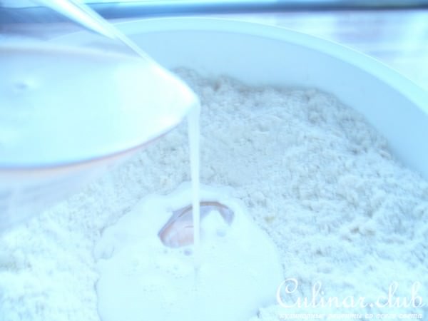 Пирог с окорочками и картофелем