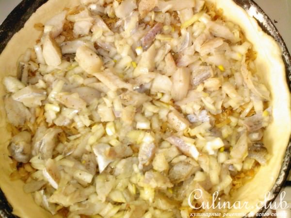 Пирог с рыбой и капустой "Уральский"