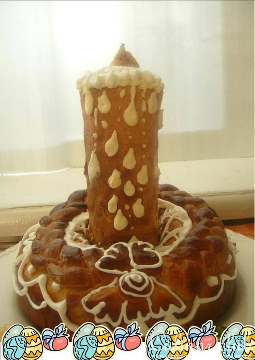 Пасхальная свеча (она же и Рождественская)