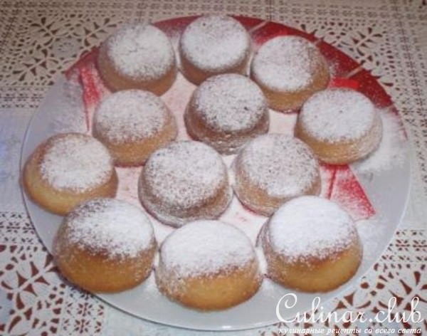 маффины "Снежинки"