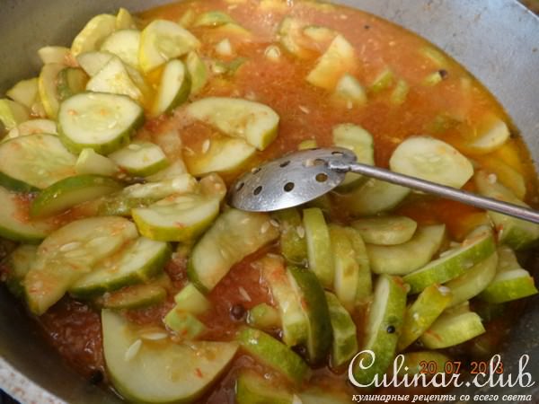 Огуречная закуска зимняя