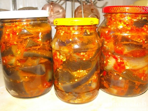 Баклажаны на зиму