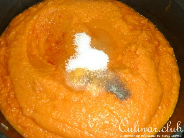 Икра из патиссонов (заготовка на зиму)