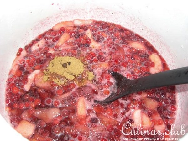Брусничное варенье к мясу