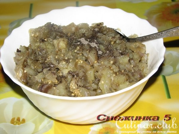 Баклажанная икра для самых ленивых