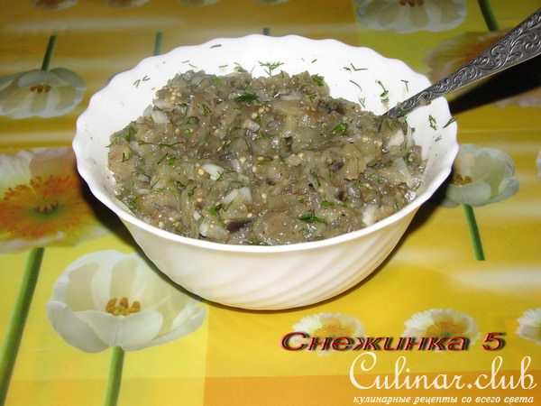 Баклажанная икра для самых ленивых