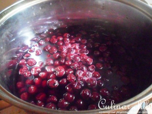 Компот из вишни