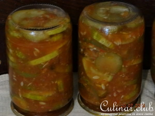 Огуречная закуска зимняя
