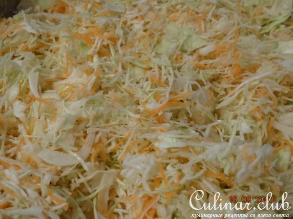 Капустка, маринованная с хреном на зиму (с помощью мультиварки)