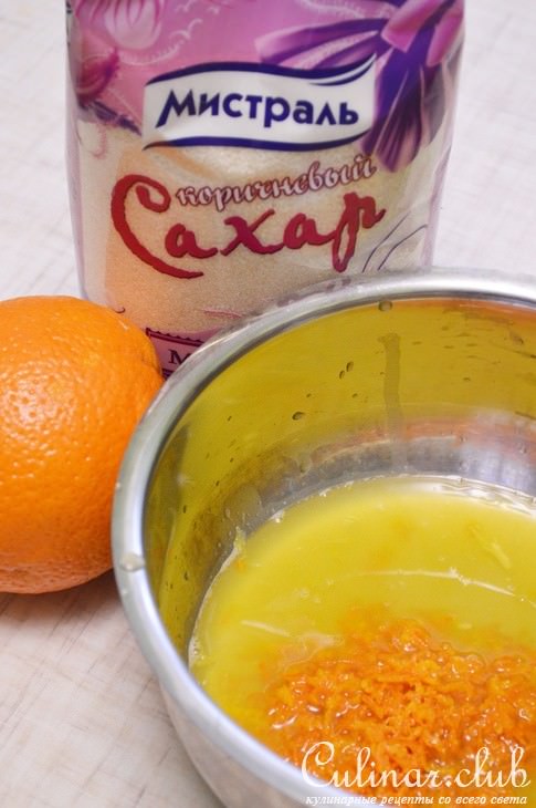 Шоколадные корзинки с лимонным конфи и апельсиново- сливочным желе .